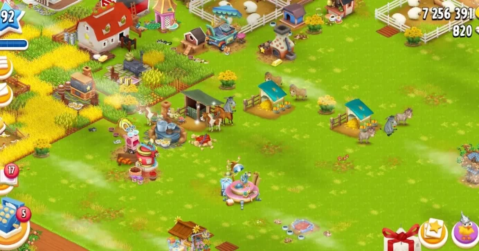 Hay Day Rare Farm ◆ Lvl 90 ◆ Barn 7000 ◆ Silo 2100 ◆ 7M Coins ◆ Full Upgrade Account