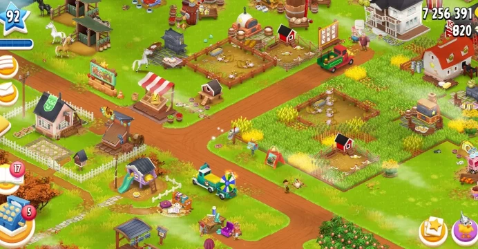 Hay Day Premium Storage ◈ Level 90 ◈ 7K Barn ◈ Silo 2100 ◈ 7M Coins ◈ Coin & Diamond Farm