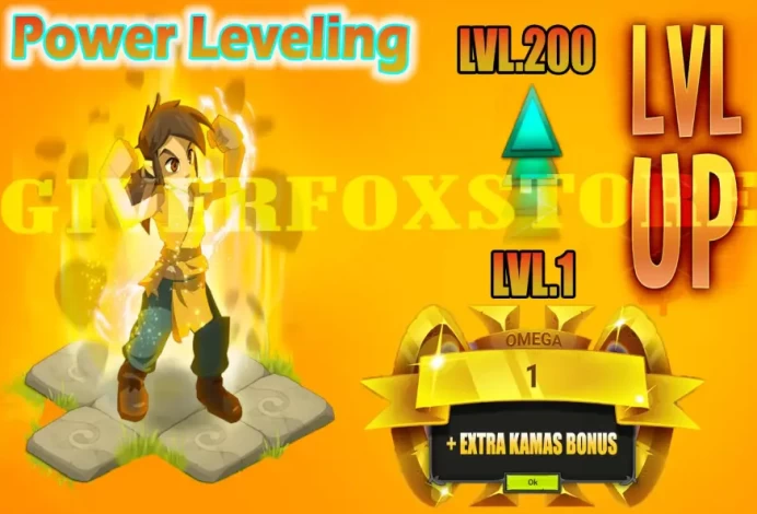 Brial>[ Power Leveling x4 Account PL Personnage lvl 1 a 200 + Pack parcho sagesse ]