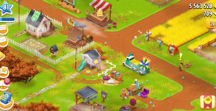 Hay Day Premium Storage ◈ Level 80+ ◈ 4K Barn ◈ 1K Silo ◈ 5.7M Coins ◈ Active Coin Farm