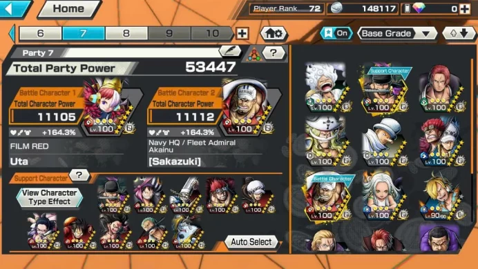 BR619-Hyber 58+Gear 5 Full Boost+Shank Red Full Boost-9 Ex+Vip Medal+Support 164%+Many Bounty Festival Max Uta v1+Ben Beckman+Kaku+Peros+Jimbei