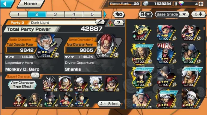BR622-IOS+Android-12 Ex(Saturn+Garp+Gear 5+Shank v4+Roger+Yamato Ace+Akainu+Kid Law)+Good Medal+Support 147%+Yasopp Max+Ben Max+Young Ray Max