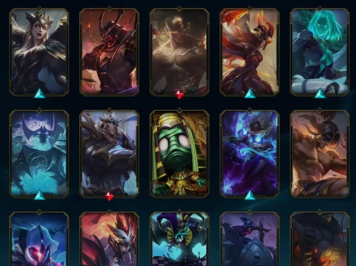 Diamond 2 60 lp EUW, lvl 97, 50 skins, 148 champions