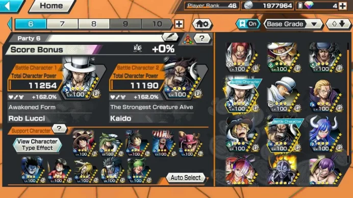 BR623-IOS+Android-Hyber 48+Shank v4 Full Boost+5 Ex Max(Kuzan+Sabo+Lucci+Kaido)+Good Medal+Support 162%+Uta Hallowen Max+Kaku Max+King Max+Ulti