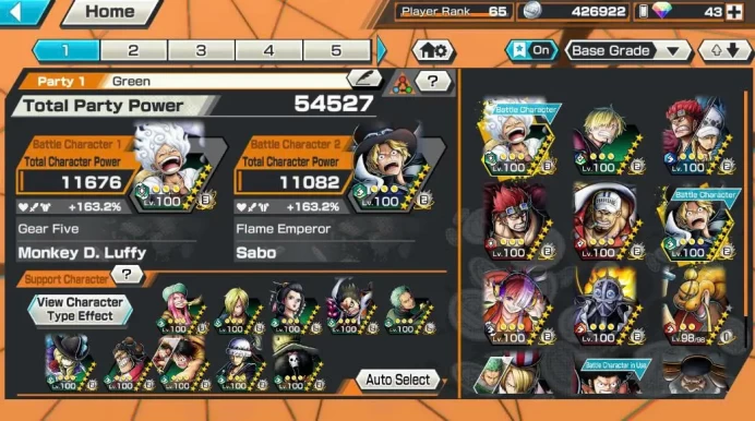 BR629-IOS+Android-Hyber 50+Gear 5 Full Boost+5 Ex(Saturn+Sabo+Kid Law+Akainu)+Vip Medal+Support 163%+Uta Hallowen Max+King Max+Sanji Max