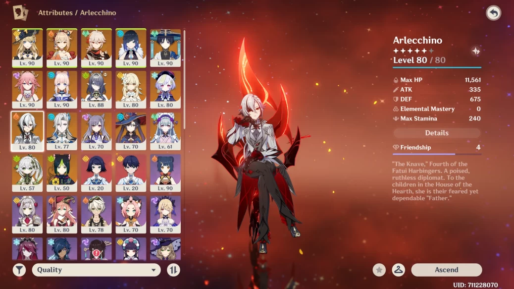 Europe AR58 | Wanderer + sign | Navia + Verdict | Yelan + Aqua | Yoimiya + Harp | Arlecchino, Lauma, Kazuha, Yae Miko, Mizuki, Kokomi and more