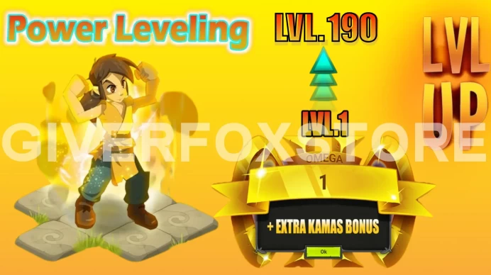 Rafal>[ Power Leveling PL Personnage lvl 1 a 190 + Pack parcho sagesse ]