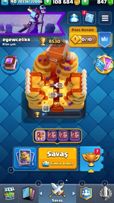 Clash Royale | KTL Level 13 | 8.530 Cups | 40 Level | Instant Delivery | FULL ACCES | Lifetime Warranty | 100% Secure | 24/7 Support