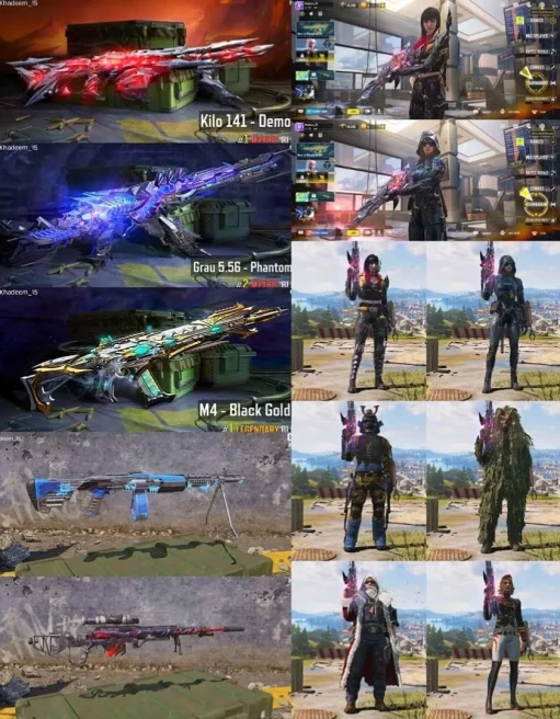  India Server | No Negatives | Lvl 228 | 2 Matic Guns | 58 Epic Guns | 30 Characters | Instant Delivery UID 7298096542146035713