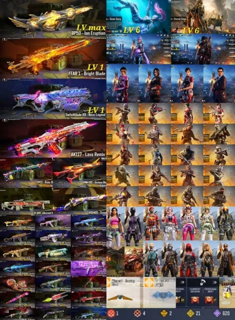 Call of Duty: Mobile Account | India Server | Level 400 | 6 Mythic | 23 Legendary | 2 Prestige Weapons | Full Access UID 6946433332037746689