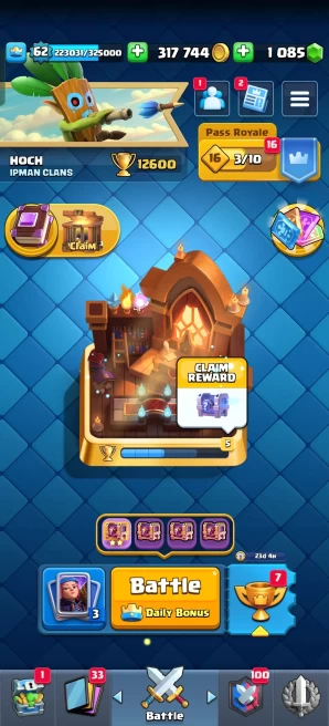 [Code 7553] Level 62 / 36 Cards level 15  + 76 Cards level 14 / Very Cheap