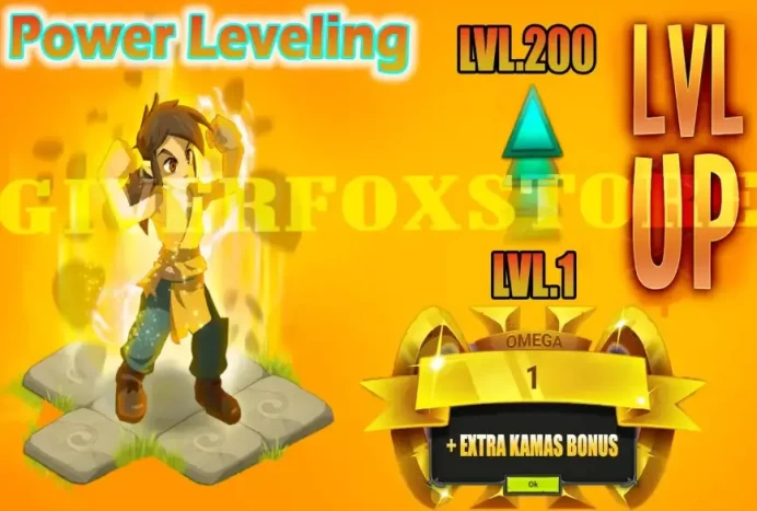 Orukam>[ Power Leveling x2 Account PL Personnage lvl 1 a 200 + Pack parcho sagesse ]