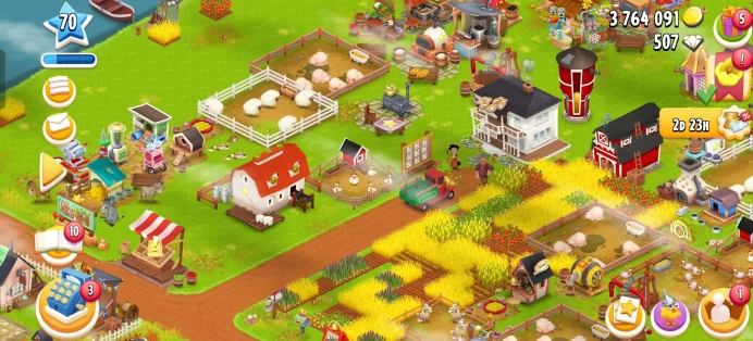 [Code 7590] Level 70 / 3000 Barn + 3m Gold / Very Cheap