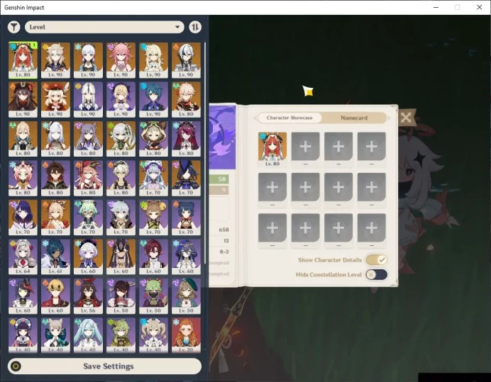 ASIA|AR 58|Free HSR+HI 3rd|14 Limited+6 [5 Star's Weapon]|[Nilou,Shenhe,Hu Tao C2]+Sign|MC Female|Take Email|Check SS(GI3231)