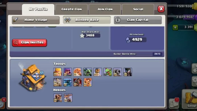 coc ! best in all market + cheap price : 2230