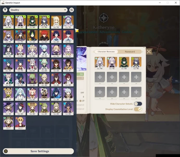 NA|AR 53|1 Limited+ 2 [5 Star Weapon]|[Skirk C3+Sign,Mona,Qiqi,Tighnari]|Primogem 2,6K|MC Female|Take Email|Check SS(GI3282)