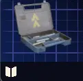 Blueprint of medium-sized firearm parts