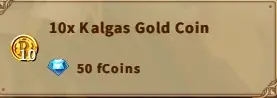 America FWC | 10x Kaigas Gold Coin