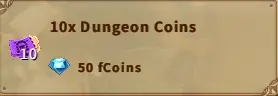 America FWC | 10x Dungeon Coins