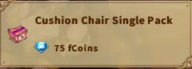 America FWC | Cushion Chair Single Pack