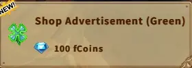 America FWC | Shop Advertisement(Green)
