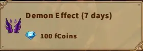 America FWC | Demon Effect(7 Days)