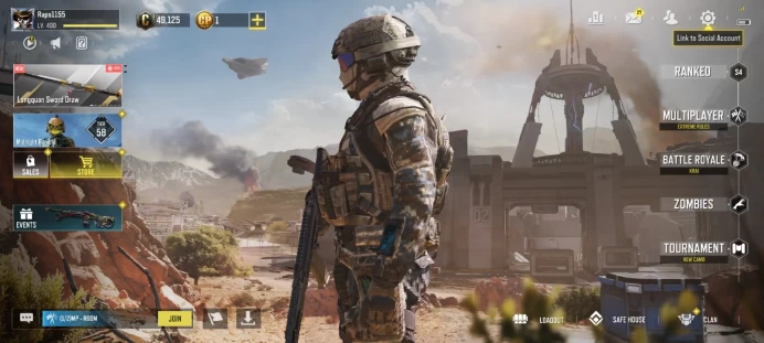 mythic gun 1 | legend gun 8 | LVL 400 | Epic Guns 321 | character Epics 112 | C : 400 | Saved : Activision | code 9049