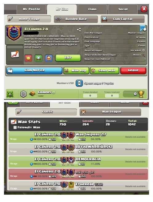 Clan level 34 / Master 1 / Very Rare