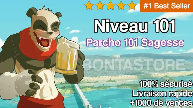 Pandawa 101 - Parcho +101 Sagesse - Allisteria - 100% sécurisé