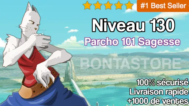 Ecaflip 130 - Parcho +101 Sagesse - Allisteria - 100% sécurisé