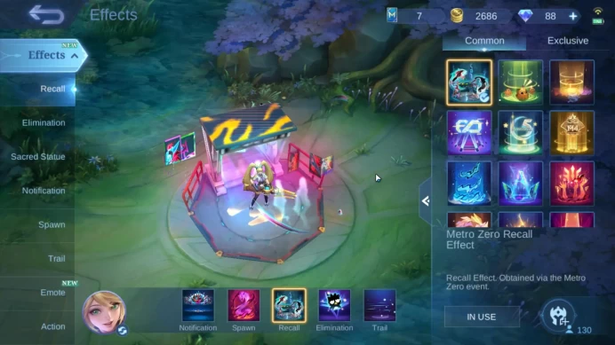 Hero 130 Skin 424 | Ixia Metrozero,Julian JJK, Kilua HxH,Selena Zenith,Granger Exorcists,Ling Neo|Take Email|Check SS (MLBB1626)