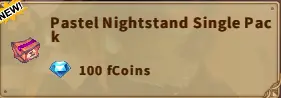 America FWC | Pastel Nightstand Single Pack