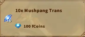 America FWC | 10x Mushpang Trans