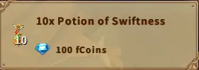 America FWC | 10x Potion of Swiftness