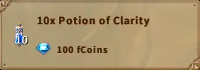 America FWC | 10x Potion of Clarity