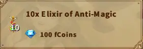 America FWC | 10x Elixir of Anti-Magic