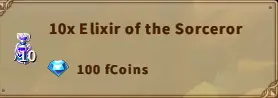 America FWC | 10x Elixir of the Sorceror
