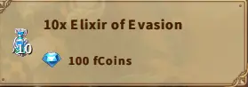 America FWC | 10x Elixir of Evasion
