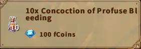America FWC | 10x Concoction of Profuse Bleeding
