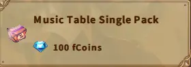 America FWC | Music Table Single Pack