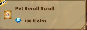 America FWC | Pet Reroll Scroll
