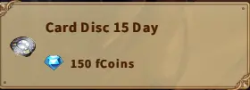 America FWC | Card Disc 15 Day