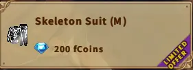 America FWC | Skeleton Suit(M)