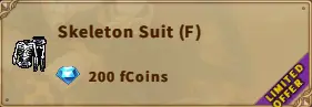 America FWC | Skeleton Suit(F)