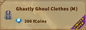 America FWC | Ghastly Ghoul Clothes(M)
