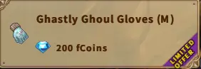 America FWC | Ghastly Ghoul Gloves(M)
