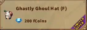 America FWC | Ghastly Ghoul Hat(F)
