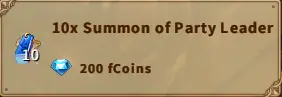 America FWC | 10x Summon of Party Leader