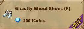America FWC | Ghastly Ghoul Shoes(F)