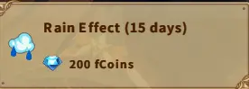 America FWC | Rain Effect(15 Days)
